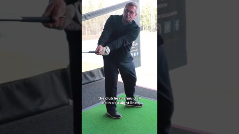 Stop Dragging the Golf Club Inside #golfgear #golfnetwork #golf #golftips #golfswing #pga
