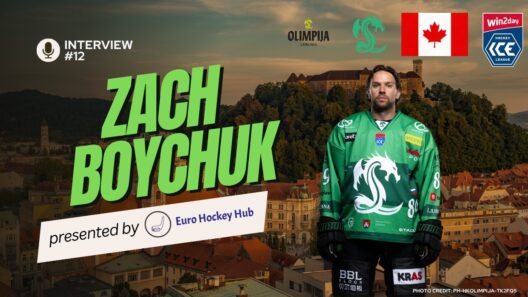 Zach Boychuk Interview - Olimpija Ljubljana - Win2Day ICE Hockey League #icehl #olimpija