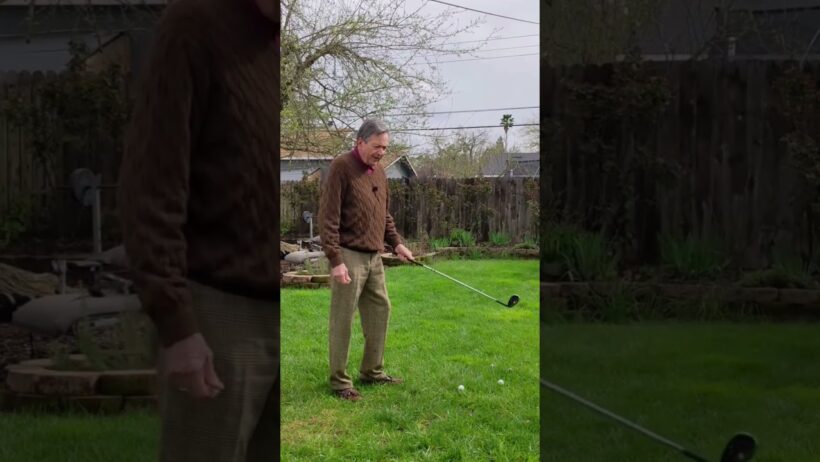 CHIP THUMB #britgolfdad #golf #golfswing
