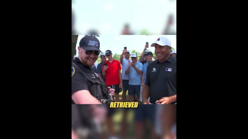His Ball Landed on a Cop… Then It HELPED Him