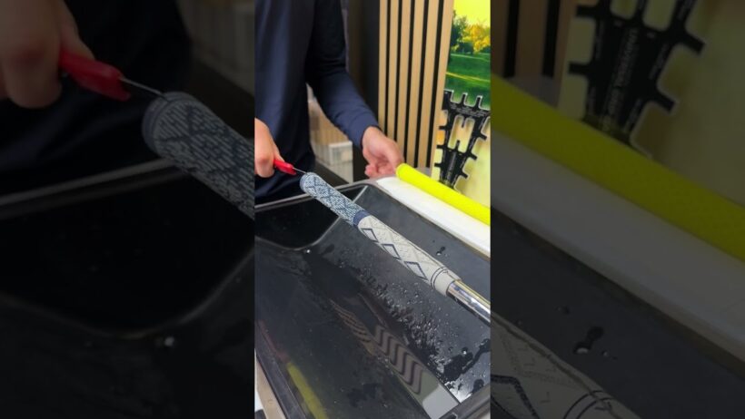 REGRIPPING YOUR GRIPS IS AS EASY AS IT LOOKS!