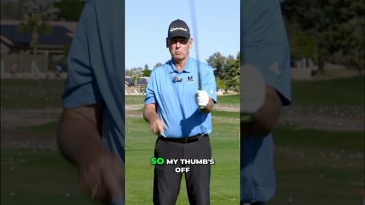 Try thinking about your golf grip like a baseball grip