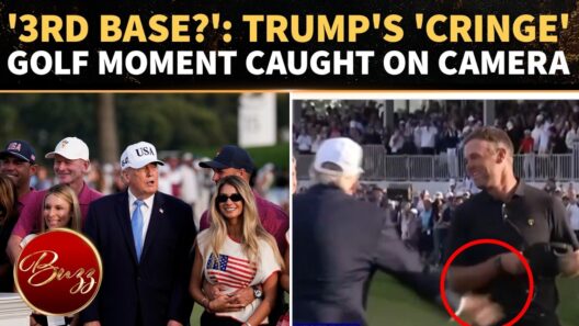 'S** OFFENDER': Trump's 'CREEPY' Golf Moment Goes Viral, Internet BLASTS SHOCK '3rd Base' Gesture