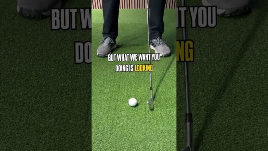 Stop Looking At The Golf Ball