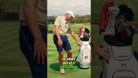 Sergio Garcia's Hand Painted M TOUR Bag