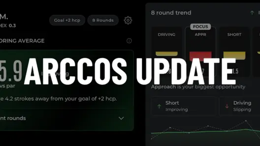 As the golf season winds down, Arccos keeps me improving