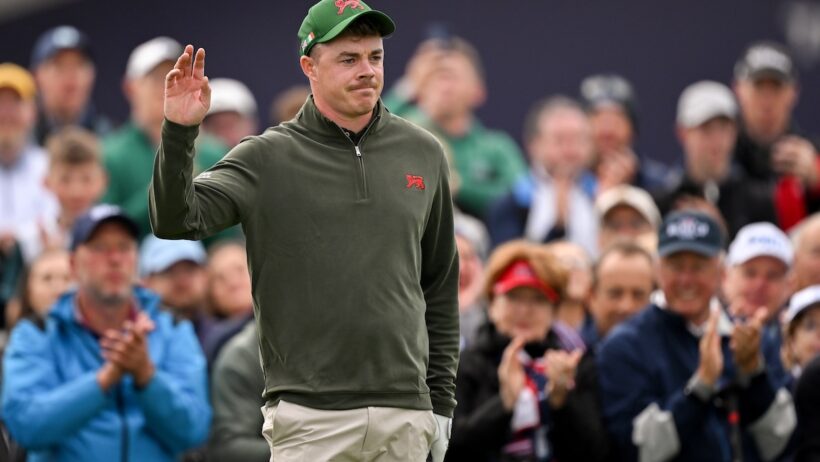 Half point for Grehan as late spurt gives GB&I foursomes lead