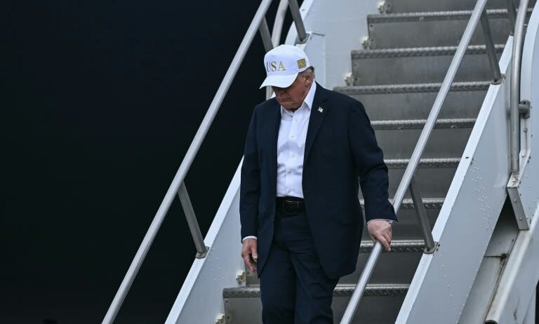 Trump turns to golf, family business on Irish visit's second day