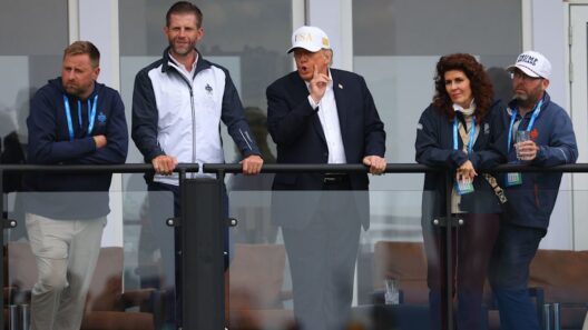 Trump visits his golf resort in Ireland after stirring up Irish unity row