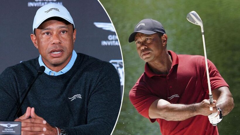 Tiger Woods Shows Off 'Iconic' Swing for First Time Since DUI Incident as Fans Theorize Comeback: 'He's Going to Win Another Major'