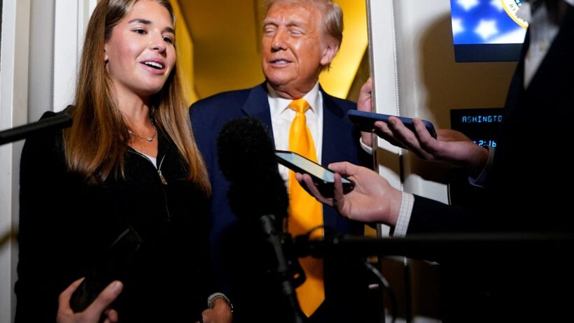 Who is Kai Trump, the president's granddaughter a Mar-a-Lago wall-jumper wanted to marry?