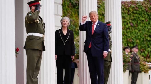 Trump touches a nerve while in Ireland by saying reunification would be 'fantastic'