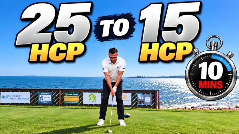 DROP 10 SHOTS WITHOUT CHANGING YOUR SWING