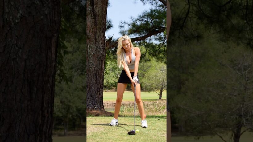 How’s my golf fit? #golf #golfgirl #golfswing