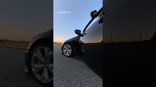Insta360 X5 + Golf R = just plain unfair #insta360 #carphotography #photography @insta360 @Sony