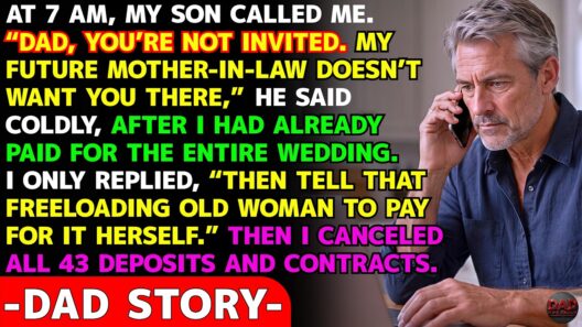 My Son Said, “You’re Not Invited,” After I Paid For His Wedding — So I Canceled All 43 Deposits