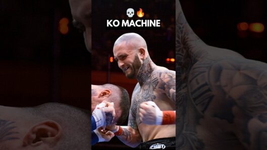 You Need Slow Motion to See This Brutal Knockout 😳 #boxing #slowmotion