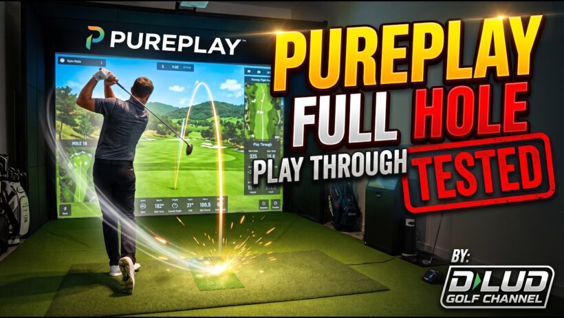 Playing Real Holes on the New Pureplay Golf Simulator Software