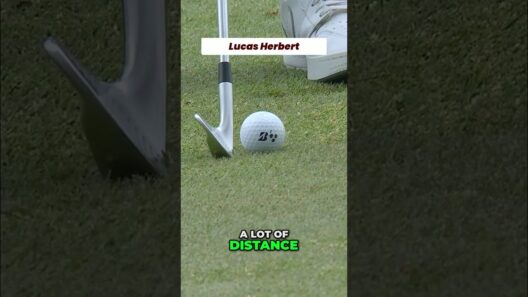Lucas Herbert's EPIC Birdie Putt to LEAD the Tournament! #shorts