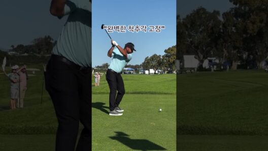 ​"드라이버 슬라이스 나는 분 필수 시청! PGA 스테판 예거의 완벽한 궤도 💥"