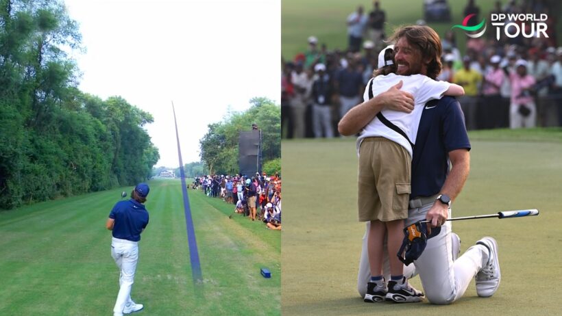 Every Shot Of Tommy Fleetwood's Final Winning Round | 2025 DP World India Championship