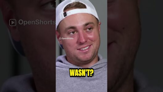 Justin Thomas gets asked the most awkward question ever #usa #golf #pga #funny #golfswing #podcast