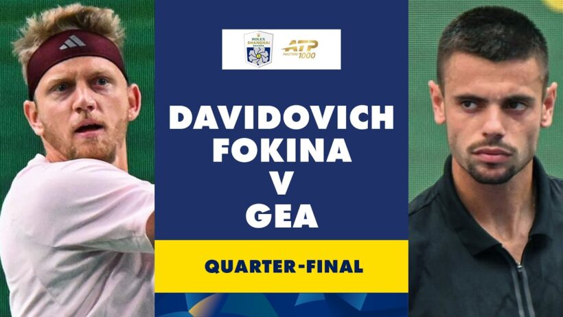Alejandro Davidovich Fokina vs Arthur Gea Highlights | Rolex Shanghai Masters 2026