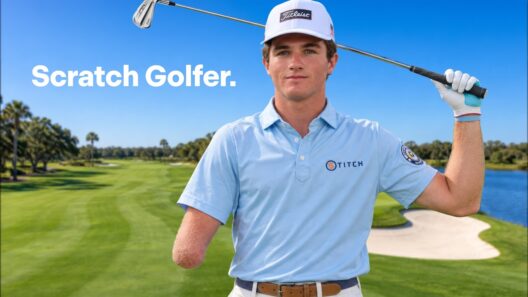 I Played a One-Armed Scratch Golfer