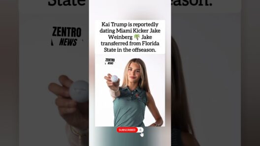 Kai Trump Reportedly Dating Miami Kicker Jake Weinberg 🌴 | Transfer Portal Romance? #shorts #viral