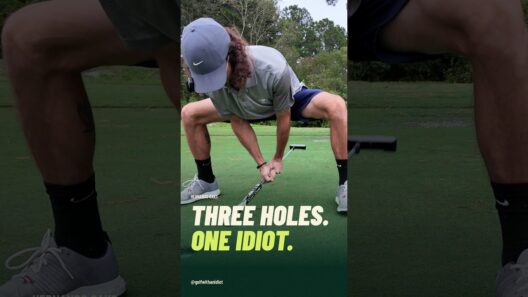Three Holes of Golf ⛳️ Confidence Was Not the Problem #Golf #GolfShorts #golffails