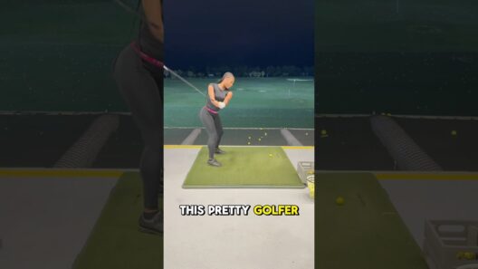Pretty Golfer Top Golf‼️⛳️❤️#beautiful #women #golf #golfing #topgolf #her #natural #aura #trending