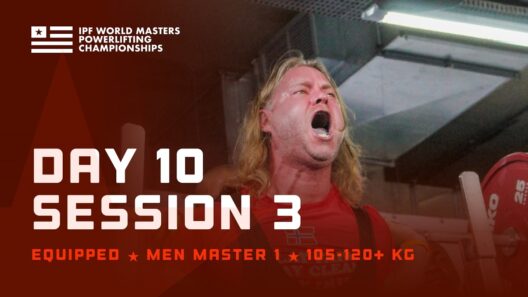 Equipped Men Master 1, 105-120+ kg | IPF World Masters Powerlifting 2026 | Day 10 Session 3