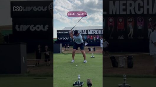 Matthew Wolff Fairway Wood Swing Face On