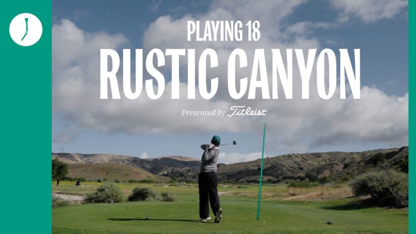 Every Shot at Rustic Canyon with Vintage Titleist Clubs