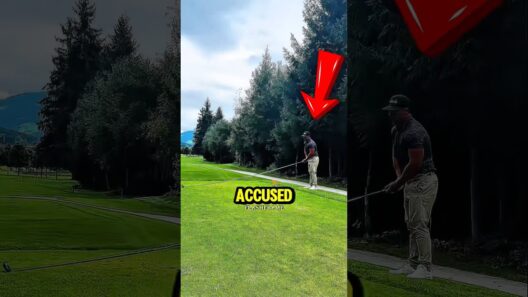 He Used an INSANELY Long Golf Club! 😱 #shorts