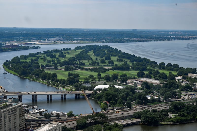 East Potomac Golf Links in Washington, D.C., U.S., July 11, 2026.